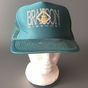 Vintage Branson Missouri Snapback Music Ballcap Americana Tourist USA Souvenir